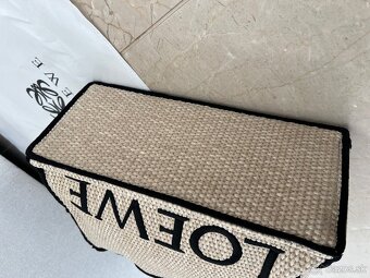LOEWE LOGO RAFFIA TOTE BAG - 16