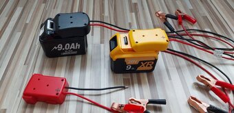 Štartovacie káble, pre Aku Makita/DeWALT/Milwaukee/BOSCH - 16