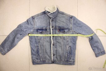 Pánská džínová bunda Levi's Trucker Sherpa M džíska - 16