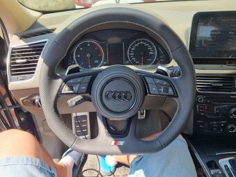 AUDI VOLANT ZKOSENY SPORTOVY + PADLA + AIRBAG - 16