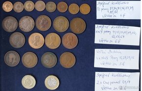Zbierka mincí - Anglicko,Spojené Kráľovstvo, Rusko, Ruble - 16