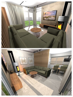 4 izbový rodinný dom obklopený zeleňou, iba s 1 susedom a ná - 16