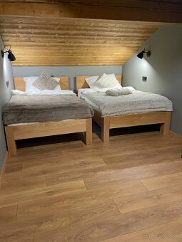 Dubová posteľ z masívu - 16