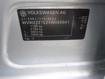 Volkswagen Golf 1,4i 16v 2004 - 16
