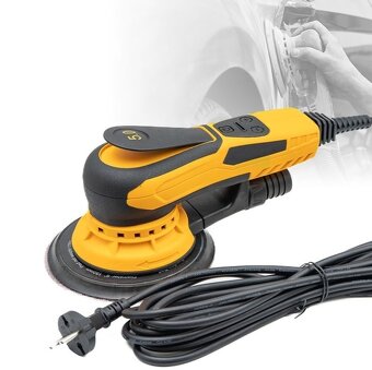 🔥Nová🔥 Brushless Excentrická Brúska Unášač 150mm, kmit 5mm - 16