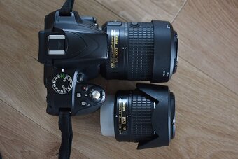 Nikon d3300 s 2x VR objektivom 18-55 afp + zoom 55-200 afs - 16