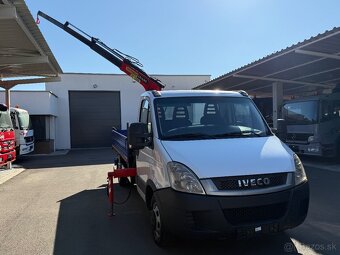 IVECO DAILY TROJSTRANNÝ SKLÁPAČ + HYDRAULICKÁ RUKA do 3,5t - 16