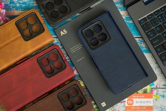 Zatváracie puzdro s bočným pásikom pre Xiaomi, Redmi a Poco - 16