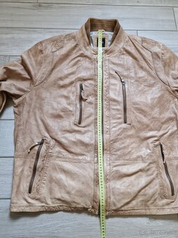 Pánská kožená bunda Hugo Boss velikost 62 (2XL) c640 - 16