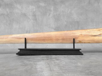 Ručne vyrezávaný Meč z mečúňa na stojane - Tiger a Drak 89cm - 16