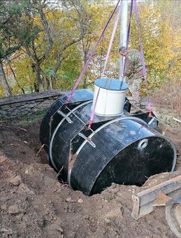 Predaj a realizácia žumpy a betónové pivnice výkopové práce - 16