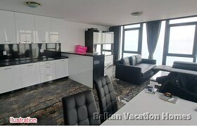 Priestranný 3 izbový byt luxusný byt v Obzore v Bulharsku - 16