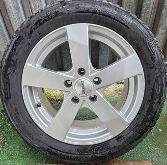 Nemecké disky DEZENT 5x112 r16 + zimné 205/55 r16 - 16