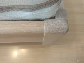 Dubová posteľ Elegant + 2 stolíky zdarma - 16