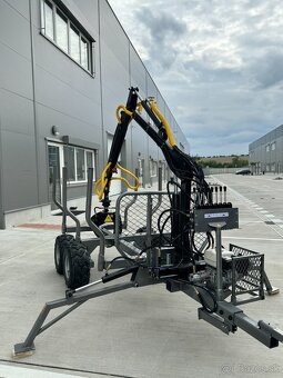 Vývozka - príves na drevo JANSEN HRW-30 3T - 16