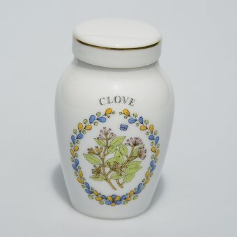Vintage porcelánové koreničky - Nové korenie, zázvor, paprik - 16