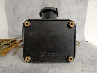 Starožitný dánský kovový telefon KTAS D08 - 16