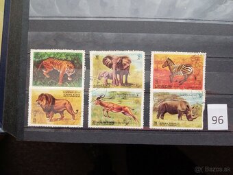 Poštové známky č.428 - FAUNA SVETA V. - 19 sérií - 16