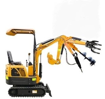 Predam minibager HT08 komplet s 9doplnkami Macao Yanmar MPT - 16