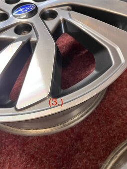 5x114,3 R18 Orig. alu Subaru Levorg + senzory tlaku - 16