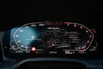 BMW M340i xDrive orig. M doplnky, TOP výbava, odpočet DPH - 16