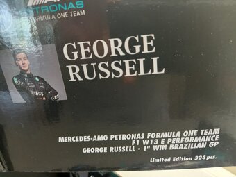 F1 MERCEDES W13 RUSSELL 1.WIN GP BRAZIL 2022 MINICHAMPS 1:18 - 16