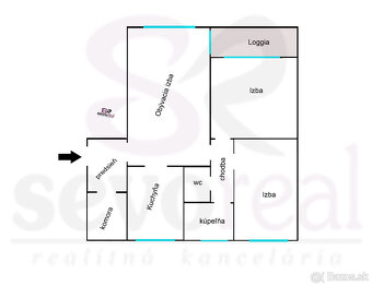 REKONŠTRUKCIA / 3i byt BB / CHABENECKÁ / STARÁ SÁSOVÁ / 3D - 16