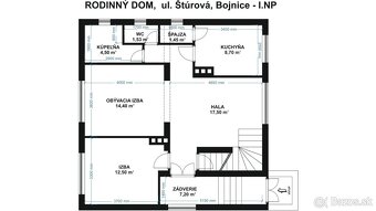 Rodinný dom v pokojnej lokalite Bojníc, ul.Šturová - 16