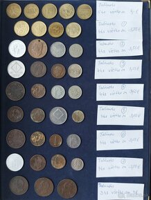 Zbierka mincí - rôzne svetové mince - Európa 3 - 16