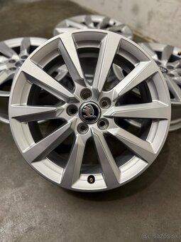 Hliníkové disky 5x100 R16 - Audi A1, Fabia, Rapid, Polo Scal - 16