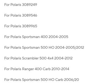 Polaris Scrambler,Sportsman stator - 16