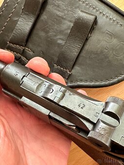 Púzdro Mauser P08 + klúčik - 16