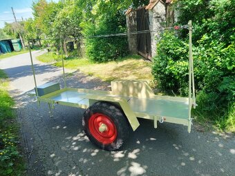 Predám vlečka, vozík príves za traktor Zetor malotraktor - 16