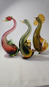 Sklenené ryby, dekorácie - 16
