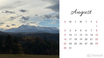 ✨ 4x Kalendár 2026 pre tvoj dokonalý rok Príroda & Akvarel. - 16