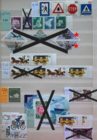 Známky - letectvo, loďstvo a doprava bez pečiatky - 16