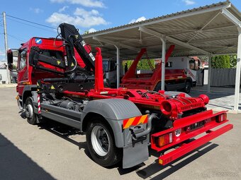 MERCEDES-BENZ ATEGO 1218 HÁKOVÝ NOSIČ 100 HYDRAULICKÁ RUKA - 16