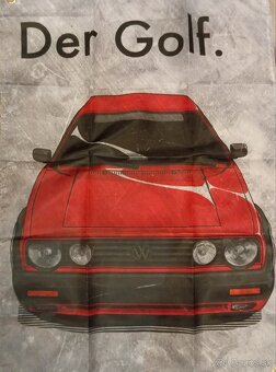 Vlajky VW Golf Mk1, Mk2, Mk3,GTI,G60 rallye ,VR6 - 16