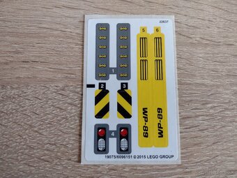Lego Technic návody a nálepky - 16