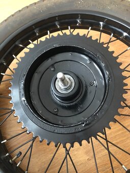 KOLA NA STARÝ MOTOCYKL ARIEL 500 PO RENOVACI - 16