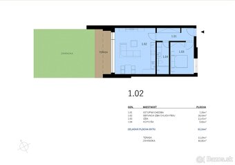 2+kk APARTMÁN SO ZÁHRADKOU, MLYNICA - 16