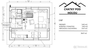 Chatky pod Hoľou – moderné bývanie v srdci Oravy - 16