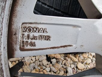 5x112 R17 orig. Škoda Octavia III-IV + 205/55 R17 Conti. - 16