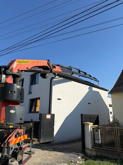 Autodoprava s hydraulickou rukou - dosah 25m - 16