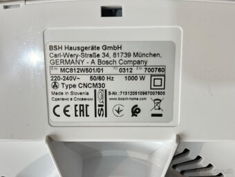 Bosch MultiTalent 8 MC812W501 kuchynský robot - 16