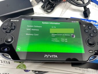 PS VITA PCH-1004 OLED +8GB - 16