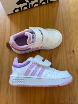 Fialovo-biele tenisky Adidas - 16