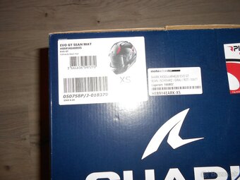 Predam krasnu novu moto prilbu znacky SHARK EVO GT SEAN MAT - 16