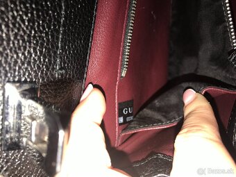 GUCCI ZUMI originál black bags kabelka+zlate nausnice - 16