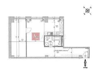 Moderný 2-izb. byt v novostavbe, 62m2, 2.p., parkovacie mies - 16